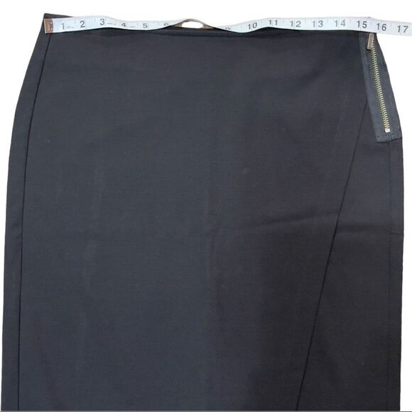 CAbi Black Asymmetrical Skirt Size 4 - Picture 8 of 14